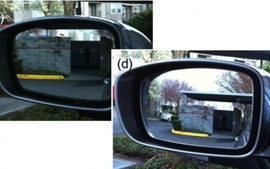 Gương chiếu hậu nhìn thấy “vùng mù”      