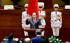 Top legislator takes the oath of office