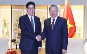 General Secretary To Lam meets Busan Mayor Park Hyeong