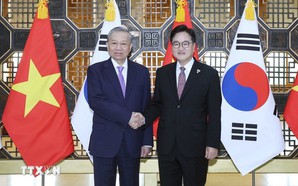 Vietnamese Party chief meets with Speaker of South Korean National Assembly