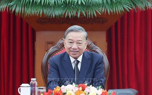 General Secretary To Lam holds phone conversation with Cambodian People’s Party President Hun Sen