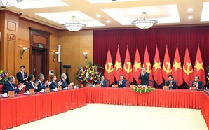 General Secretary hosts foreign party delegation chiefs attending 80th anniversary of National Day