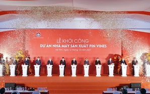 Construction begins on Viet Nam's first car battery manufacturing factory 
