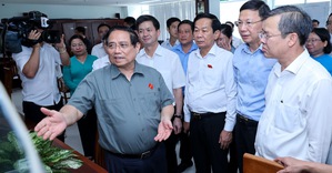 Thủ tướng kiểm tra vận hành chính quyền địa phương 2 cấp tại Cần Thơ