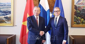 Tổng Bí thư Tô Lâm hội kiến Thủ tướng Phần Lan Petteri Orpo