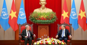 Tổng Bí thư Tô Lâm tiếp Tổng Thư ký Liên Hợp Quốc Antonio Guterres