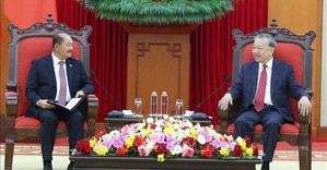 Tổng Bí thư Tô Lâm tiếp Phó Thủ tướng Lào Kikeo Khaykhamphithoune