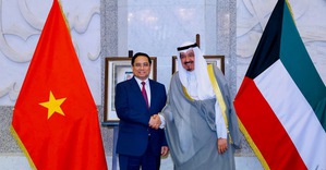 TUYÊN BỐ CHUNG VỀ THIẾT LẬP ĐỐI TÁC CHIẾN LƯỢC
GIỮA NHÀ NƯỚC KUWAIT VÀ NƯỚC CỘNG HÒA XÃ HỘI CHỦ NGHĨA VIỆT NAM