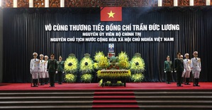 LỄ QUỐC TANG NGUYÊN CHỦ TỊCH NƯỚC TRẦN ĐỨC LƯƠNG