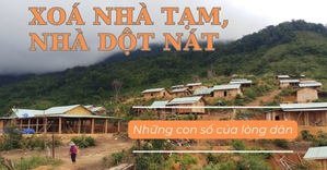 Xóa nhà tạm, nhà dột nát - nghĩa đồng bào, tình dân tộc