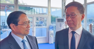 Thủ tướng Phạm Minh Chính gặp Phó Chủ tịch Trung Quốc Hàn Chính