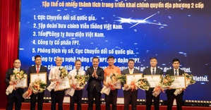 Bộ KH&CN tặng Bằng khen FPT về thành tích trong triển khai mô hình chính quyền 2 cấp