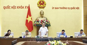 Chủ tịch Quốc hội Trần Thanh Mẫn chủ trì giao ban với các cơ quan của Quốc hội