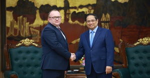 Thủ tướng Phạm Minh Chính tiếp Chủ tịch Ủy ban Giám định tư pháp Belarus
