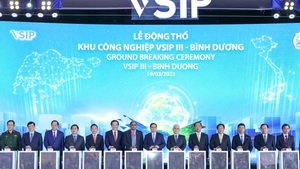 Chùm ảnh: Thủ tướng dự lễ khởi công KCN Việt Nam-Singapore