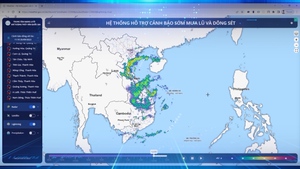 Tăng khả năng cảnh báo về dông, sét, mưa lũ ở Việt Nam
