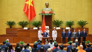 Chùm ảnh: Lễ tuyên thệ nhậm chức của Chủ tịch nước Võ Văn Thưởng