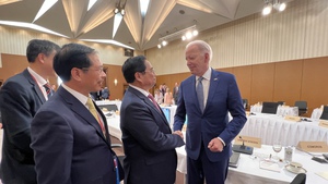Thủ tướng Phạm Minh Ch&#237;nh gặp Tổng thống Hoa Kỳ Joe Biden