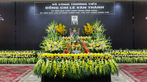 Lễ tang trọng thể Ph&#243; Thủ tướng L&#234; Văn Th&#224;nh