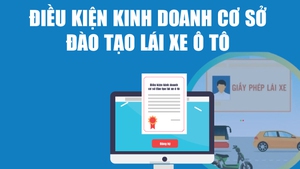 Infographics: Điều kiện kinh doanh cơ sở đào tạo lái xe ô tô