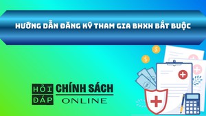 Hướng dẫn đăng k&#253; tham gia BHXH bắt buộc