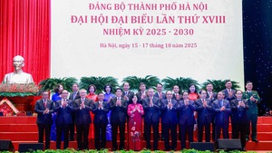 Đảng bộ Th&#224;nh phố H&#224; Nội đ&#227; bầu ra 75 đồng ch&#237; v&#224;o Ban Chấp h&#224;nh