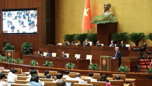 Ph&#243; Thủ tướng Thường trực Ch&#237;nh phủ Nguyễn H&#242;a B&#236;nh tr&#236;nh b&#224;y B&#225;o c&#225;o tổng kết c&#244;ng t&#225;c nhiệm kỳ 2021-2026 của Ch&#237;nh phủ