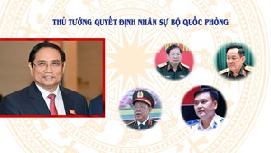 Thủ tướng quyết định nh&#226;n sự Bộ Quốc ph&#242;ng