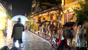 Hội An trắng đ&#234;m chạy lũ