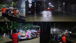 Huế: Huy động tối đa c&#225;c lực lượng ứng cứu tại c&#225;c v&#249;ng ngập s&#226;u