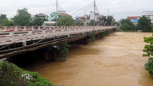 Cảnh báo mưa lớn, lũ trên sông Cầu, sông Thương, sông Lục Nam