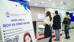 Ra mắt Kiosk th&#244;ng minh chứng thực bản sao điện tử tại H&#224; Nội