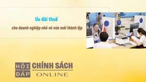 Ưu đ&#227;i thuế cho doanh nghiệp nhỏ v&#224; vừa mới th&#224;nh lập
