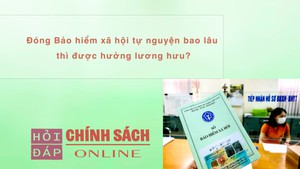 Đ&#243;ng Bảo hiểm x&#227; hội tự nguyện bao l&#226;u th&#236; được hưởng lương hưu?