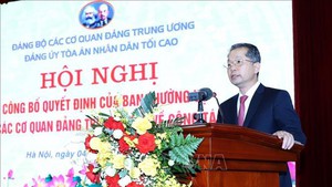 Đồng ch&#237; Nguyễn Văn Quảng giữ chức B&#237; thư Đảng ủy T&#242;a &#225;n nh&#226;n d&#226;n Tối cao