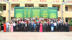 Trường THPT Kiến An tiếp tục ph&#225;t triển to&#224;n diện về gi&#225;o dục v&#224; đ&#224;o tạo