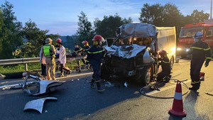 Tai nạn giao th&#244;ng nghi&#234;m trọng tr&#234;n cao tốc Đ&#224; Nẵng - Quảng Ng&#227;i