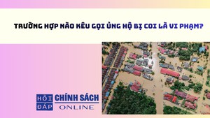 Trường hợp nào kêu gọi ủng hộ bằng tài khoản cá nhân bị coi là vi phạm?