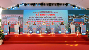 Khánh thành 234 công trình, dự án chào mừng Đại hội Đảng