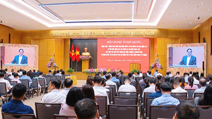 Đảng Bộ VPCP dự Hội nghị qu&#225;n triệt, triển khai thực hiện Nghị quyết số 66 v&#224; Nghị quyết số 68 của Bộ Ch&#237;nh trị