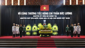 Lễ truy điệu nguy&#234;n Chủ tịch nước Trần Đức Lương