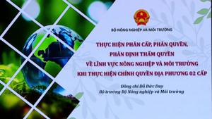 Chuy&#234;n đề ph&#226;n cấp, ph&#226;n quyền, ph&#226;n định thẩm quyền về lĩnh vực N&#244;ng nghiệp v&#224; M&#244;i trường