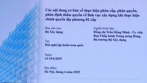 Bộ trường Trần Hồng Minh b&#225;o c&#225;o chuy&#234;n đề về lĩnh vực Bộ X&#226;y dựng 