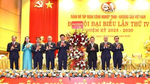 Ph&#243; Thủ tướng Hồ Đức Phớc dự Đại hội Đảng bộ Tập đo&#224;n TKV