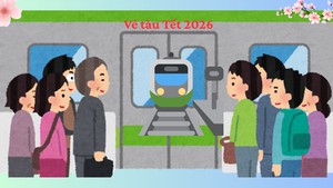 Từ 20/9, ngành đường sắt mở bán 330.000 vé tàu Tết 2026