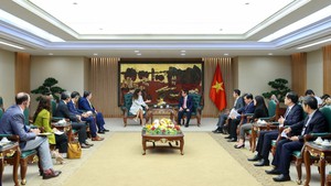 Thủ tướng đề nghị GE Vernova (Hoa Kỳ) tăng cường đầu tư v&#224;o nguồn v&#224; lưới điện Việt Nam