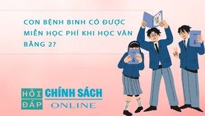 Con bệnh binh c&#243; được miễn học ph&#237; khi học văn bằng 2?