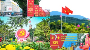 Sắc đỏ niềm tin trước thềm Đại hội lần thứ XIV của Đảng