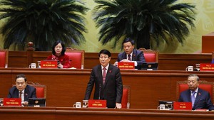 Chùm ảnh: Phiên thảo luận tại hội trường về các Văn kiện Đại hội XIV của Đảng sáng 21/1