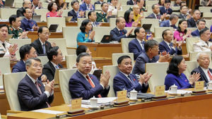 Chùm ảnh: Khai mạc trọng thể Kỳ họp thứ 2, Quốc hội khóa XVI